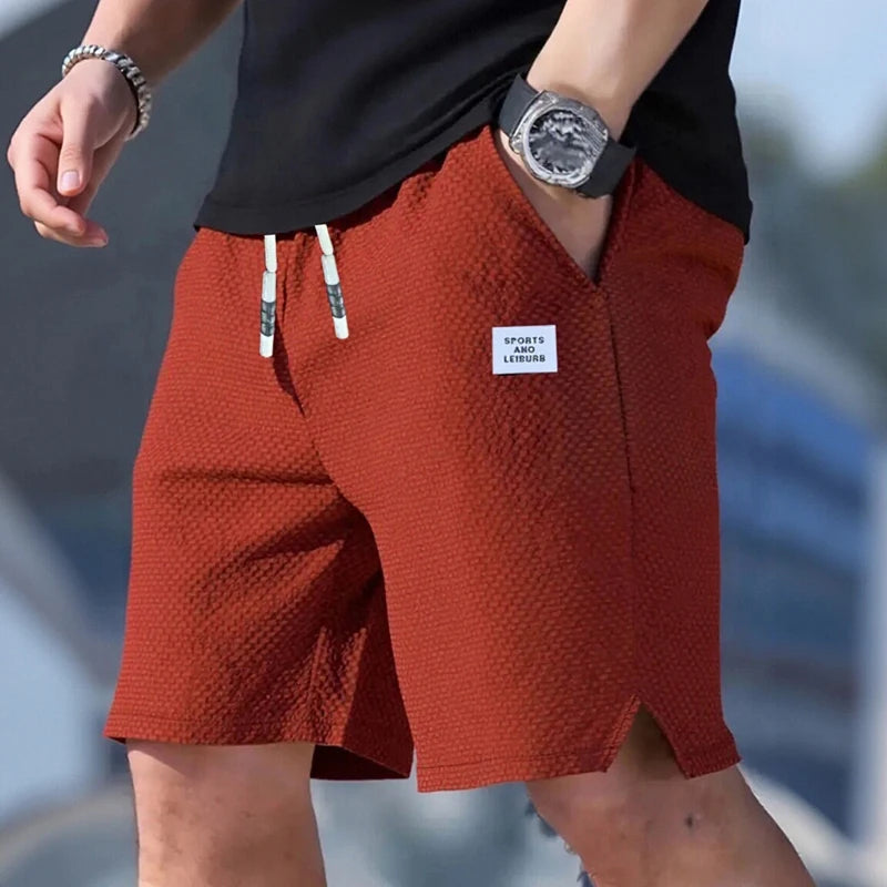 VILLTRUM — Shorts Masculino Premium em Tecido Texturizado