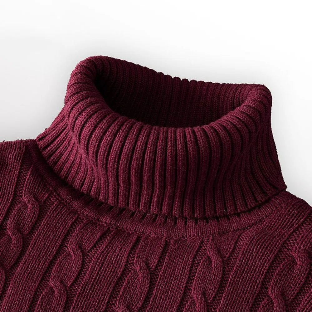 Suéter VILLTRUM Ascend – Gola Alta Premium Knit