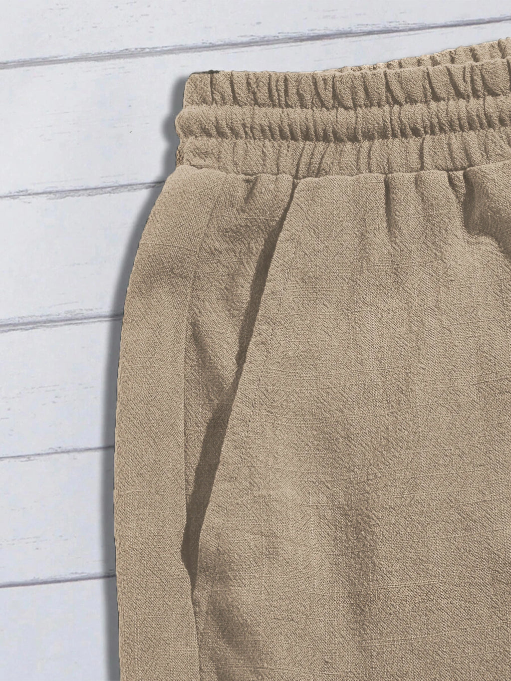 Bermuda Masculina Summer Linen Casual – VILLTRUM