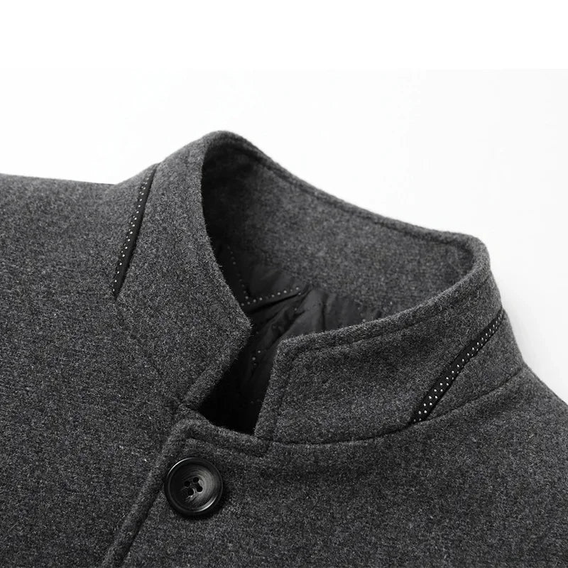 Sobretudo VILLTRUM Imperium – Lã Premium Business Coat