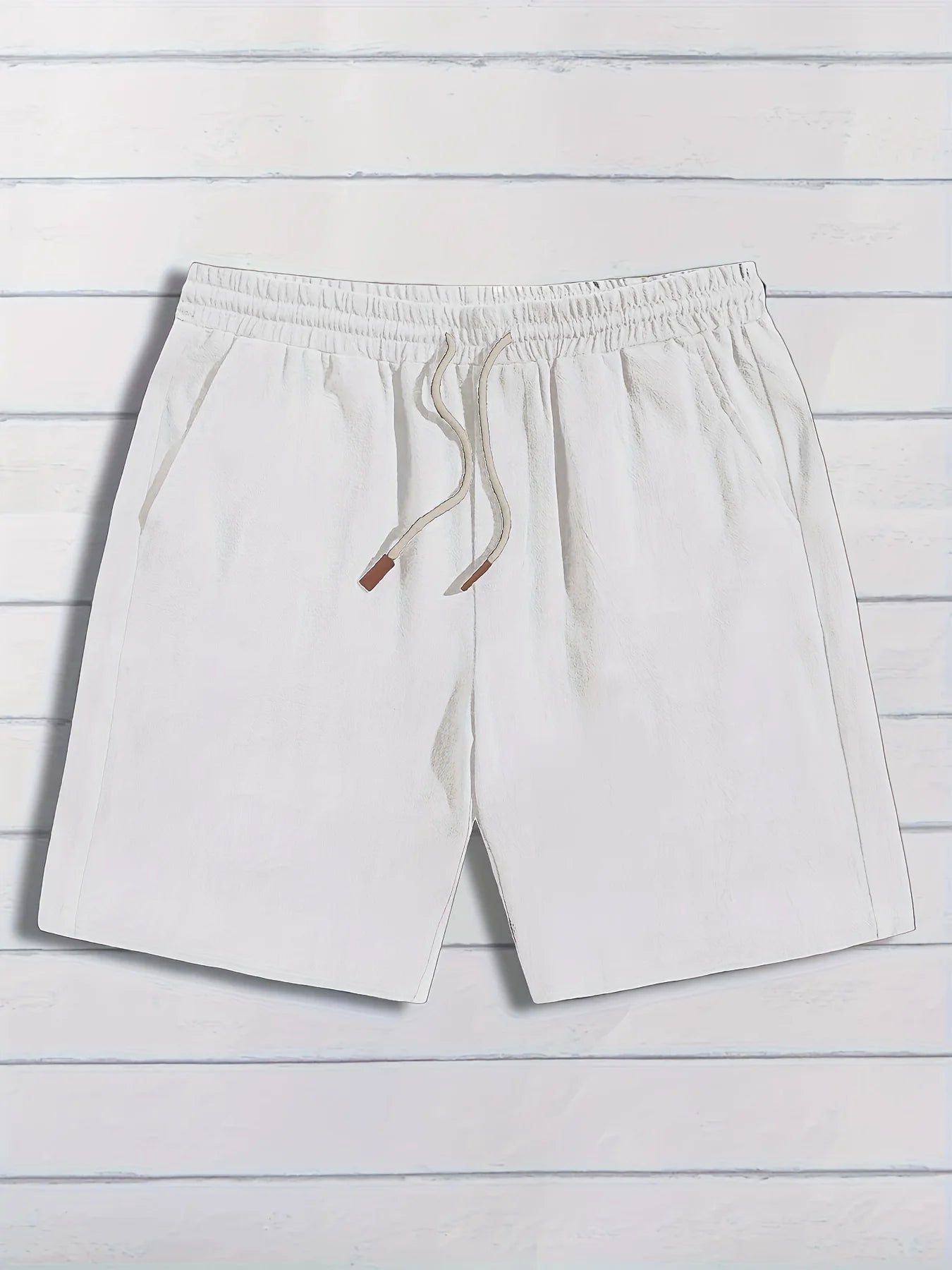 Bermuda Masculina Summer Linen Casual – VILLTRUM