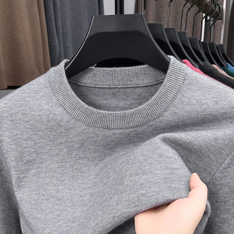 Suéter Masculino Tricot Diamond Pattern – Gola Redonda Manga Longa VILLTRUM