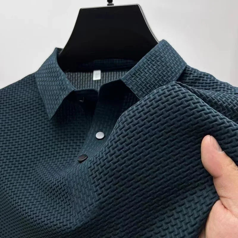Polo Masculina Business Casual Premium – Elegância de Verão | VILLTRUM