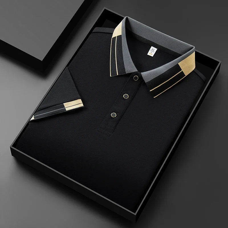 Camisa Polo Masculina Business Casual 2026 – VILLTRUM