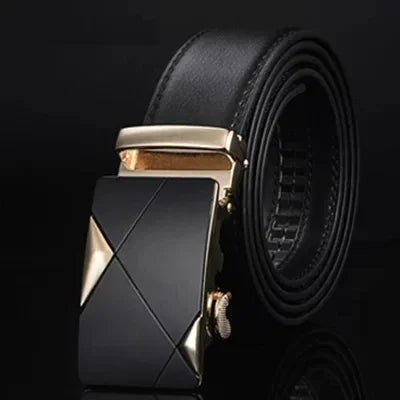 Cinto Masculino Luxury Automatic Buckle Plus Size – VILLTRUM