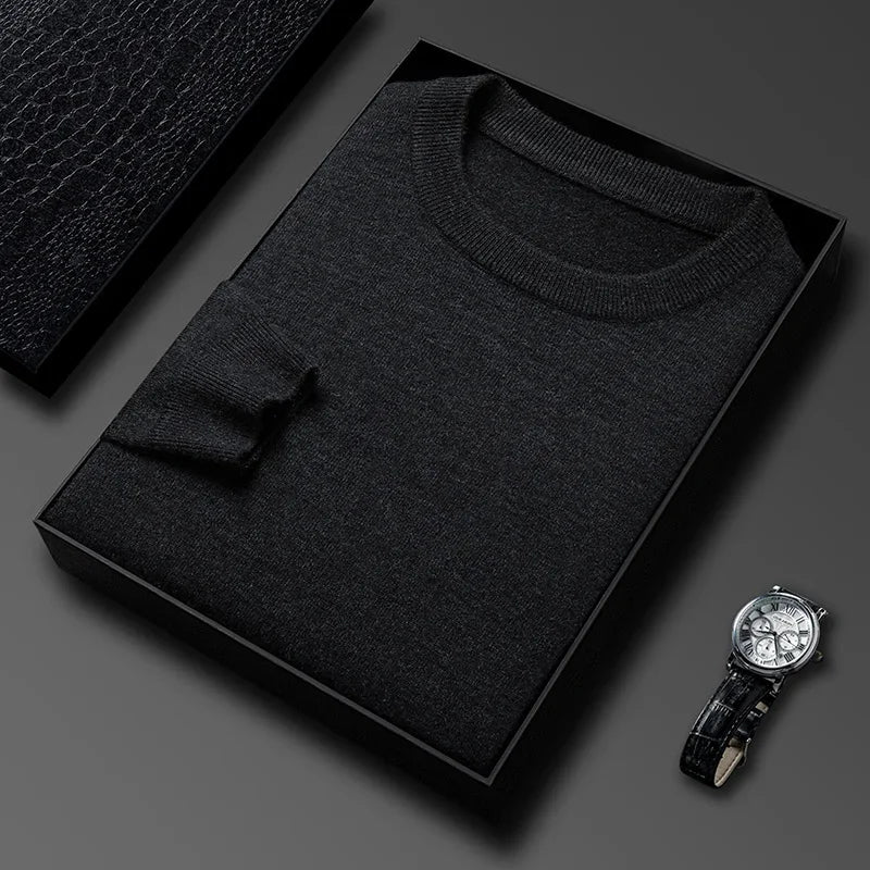Suéter Masculino Tricot Diamond Pattern – Gola Redonda Manga Longa VILLTRUM