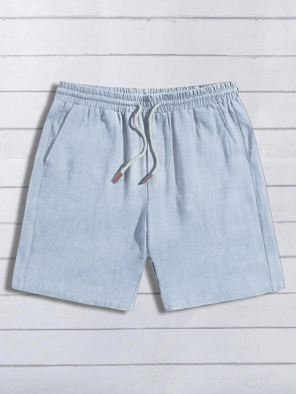 Bermuda Masculina Summer Linen Casual – VILLTRUM
