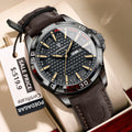 Relógio Masculino Premium Original – Luxury Sport em Couro VILLTRUM