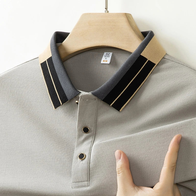 Camisa Polo Masculina Business Casual 2026 – VILLTRUM
