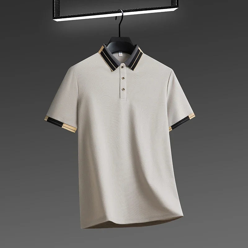 Camisa Polo Masculina Business Casual 2026 – VILLTRUM