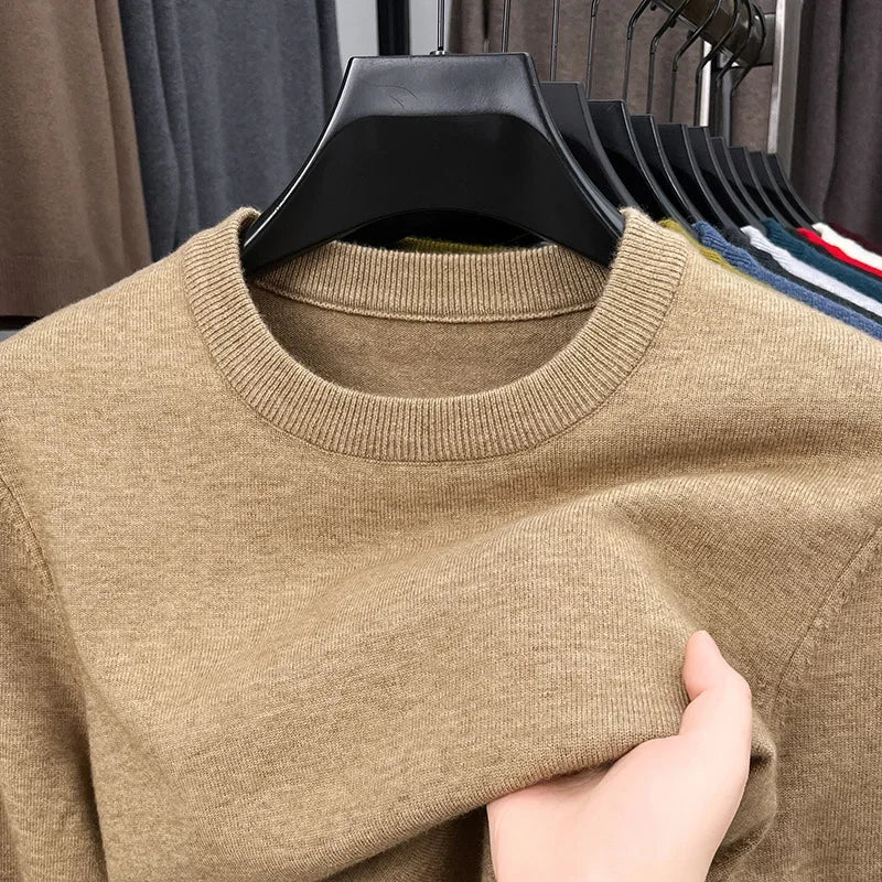 Suéter Masculino Tricot Diamond Pattern – Gola Redonda Manga Longa VILLTRUM
