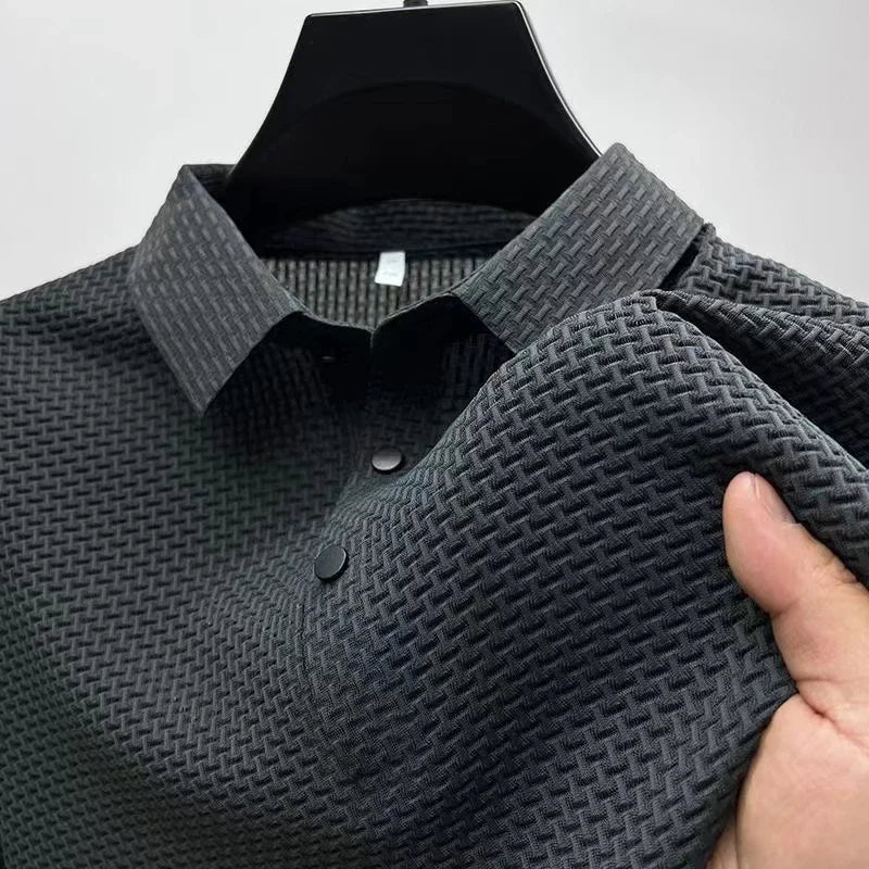 Polo Masculina Business Casual Premium – Elegância de Verão | VILLTRUM