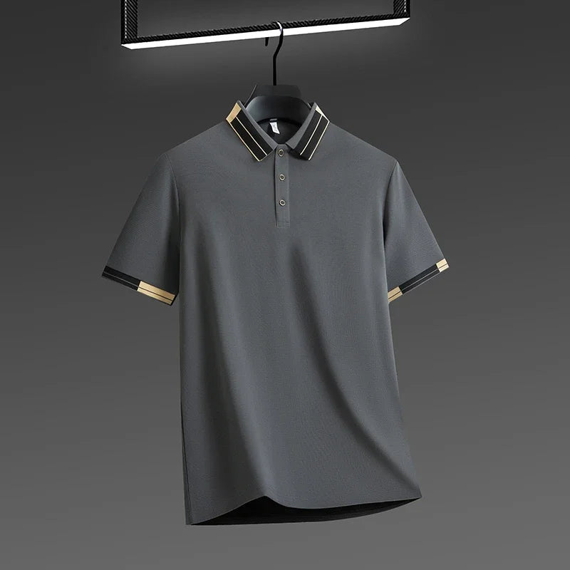 Camisa Polo Masculina Business Casual 2026 – VILLTRUM