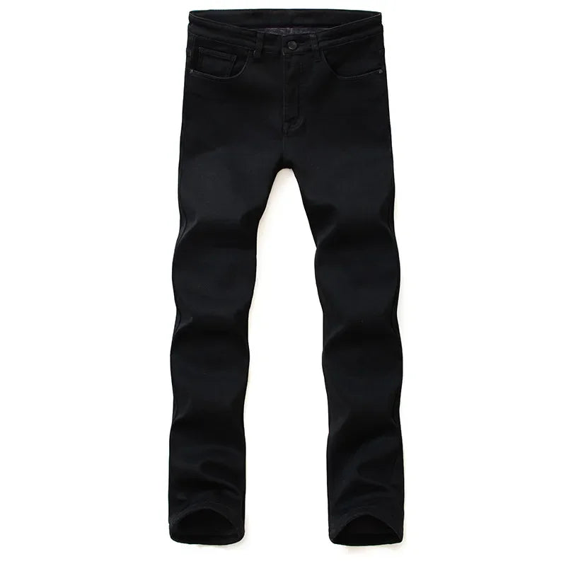 Calça Jeans Masculina Premium – Elegância Biker Slim Fit | VILLTRUM