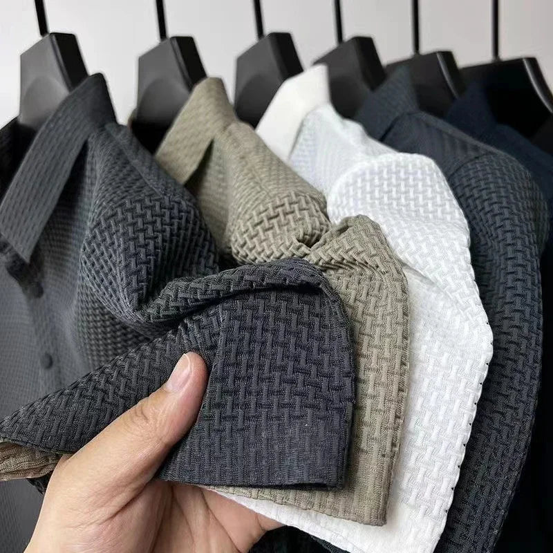 Polo Masculina Business Casual Premium – Elegância de Verão | VILLTRUM