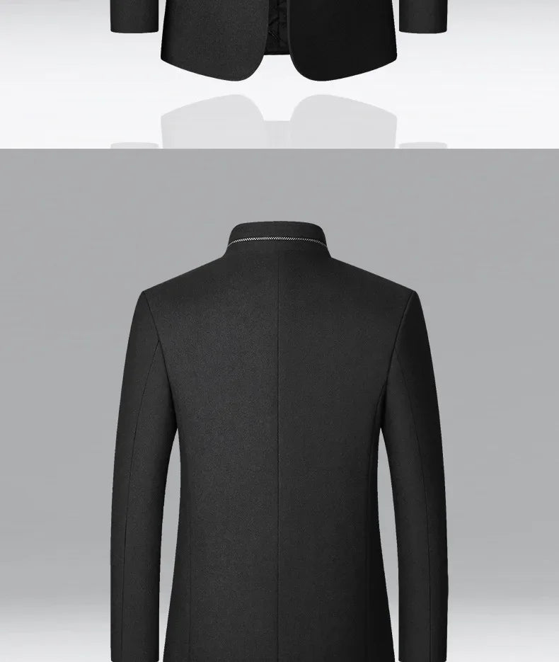 Sobretudo VILLTRUM Imperium – Lã Premium Business Coat