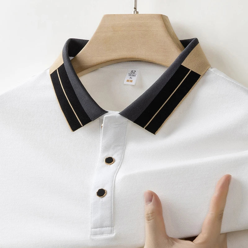 Camisa Polo Masculina Business Casual 2026 – VILLTRUM