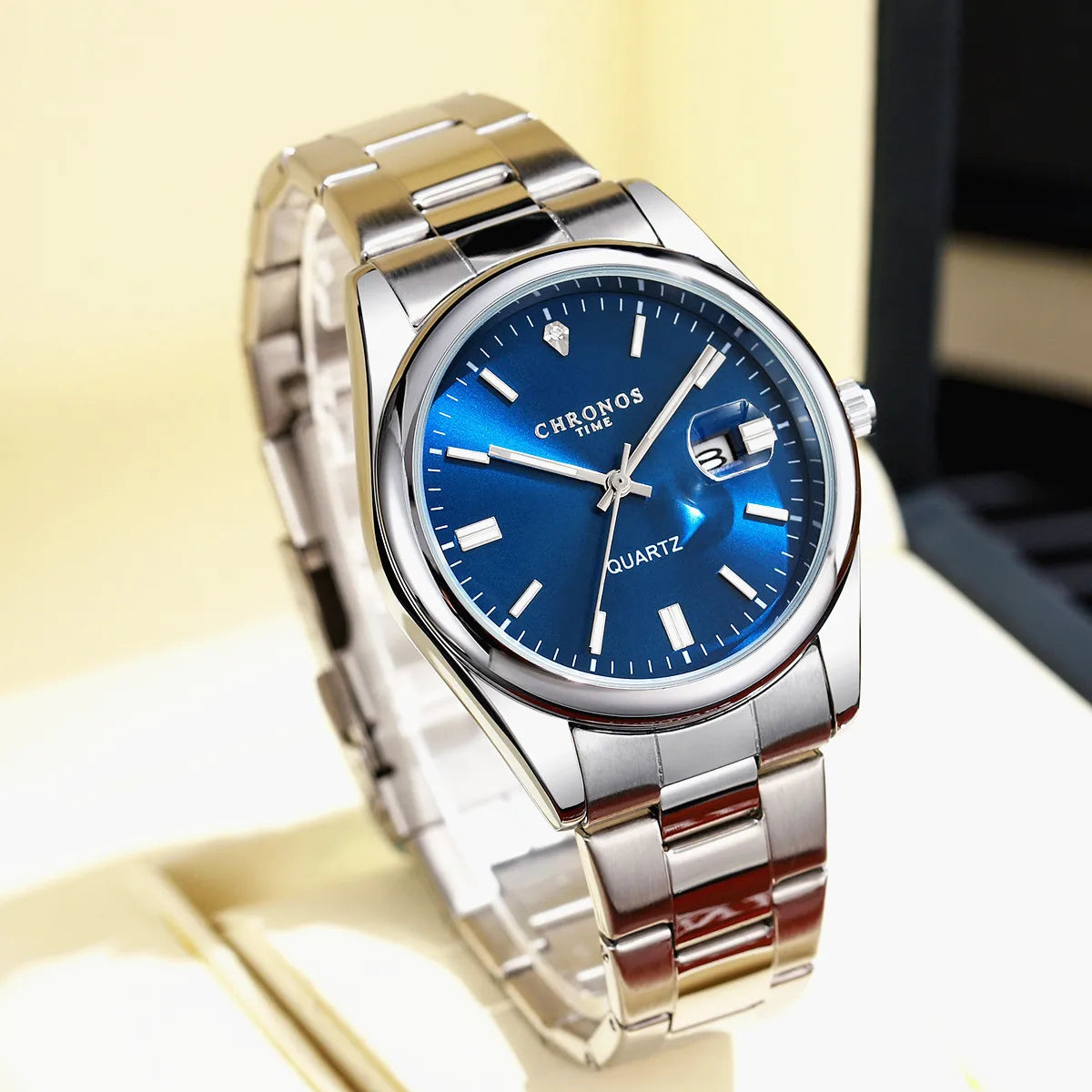 Relógio VILLTRUM Chronos Prime – Steel Luxury Edition