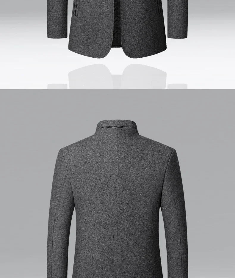 Sobretudo VILLTRUM Imperium – Lã Premium Business Coat