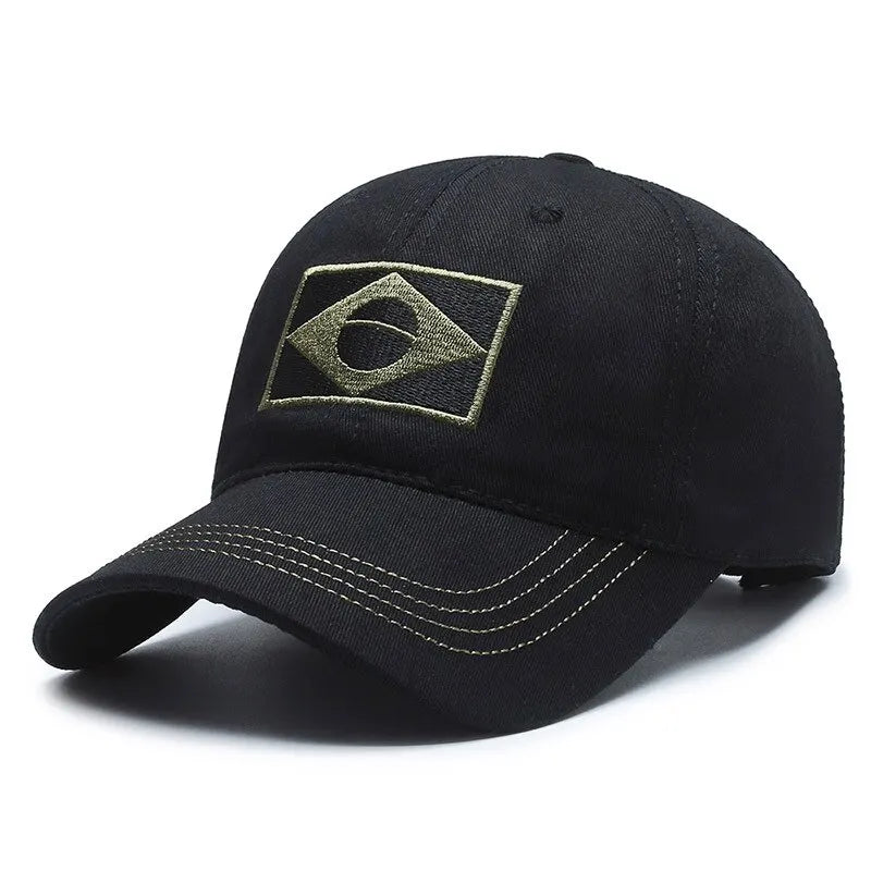 Boné VILLTRUM Titan Camo Brasil – Tactical Cap Premium