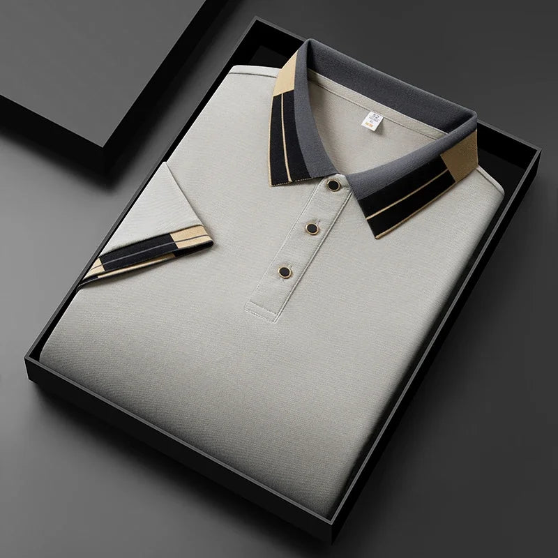 Camisa Polo Masculina Business Casual 2026 – VILLTRUM