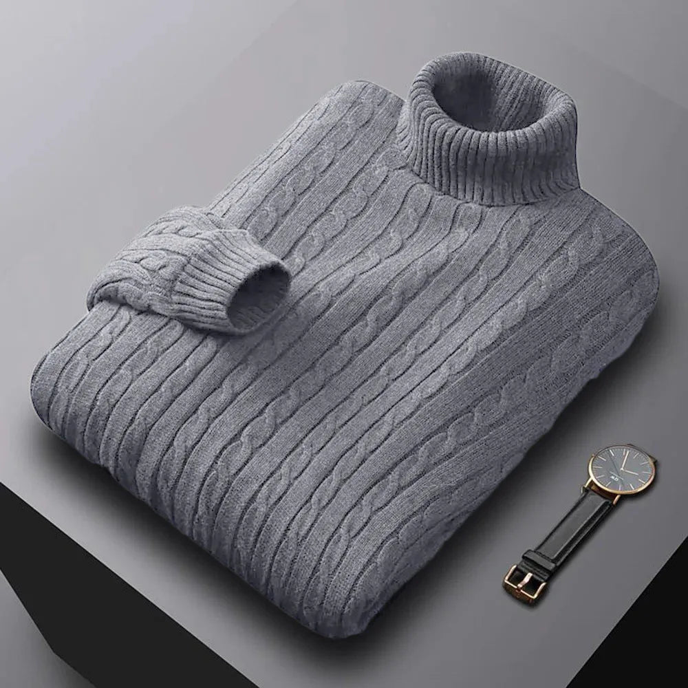 Suéter VILLTRUM Ascend – Gola Alta Premium Knit