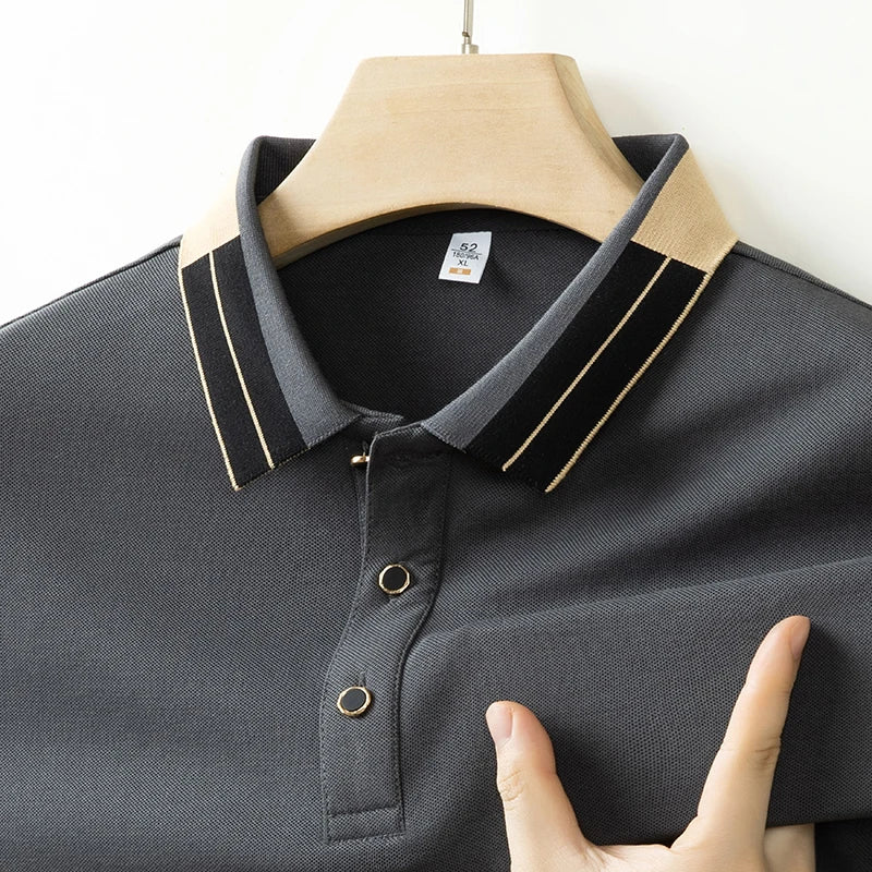 Camisa Polo Masculina Business Casual 2026 – VILLTRUM