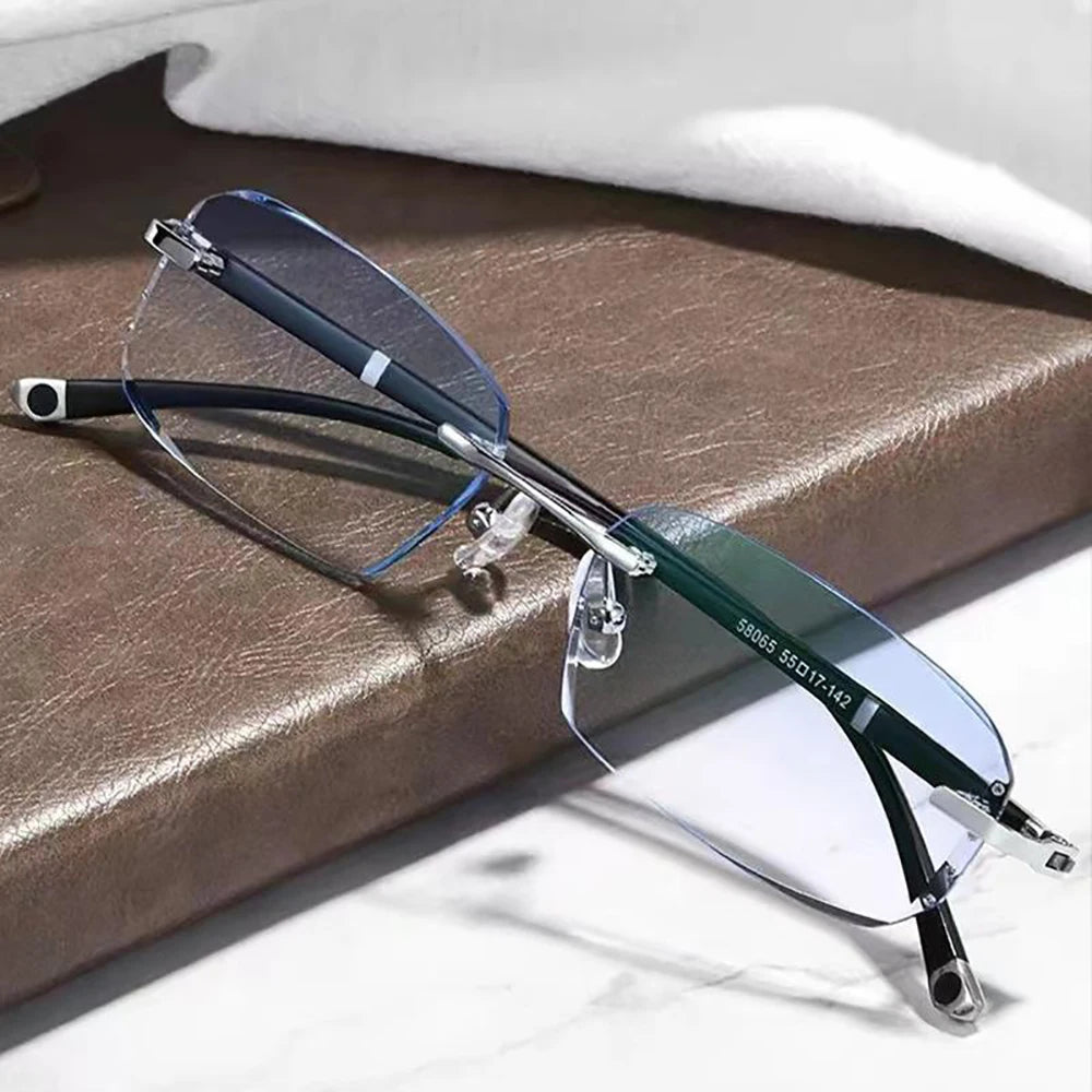 Óculos Presbiopia Frameless HD Anti Blue — VILLTRUM