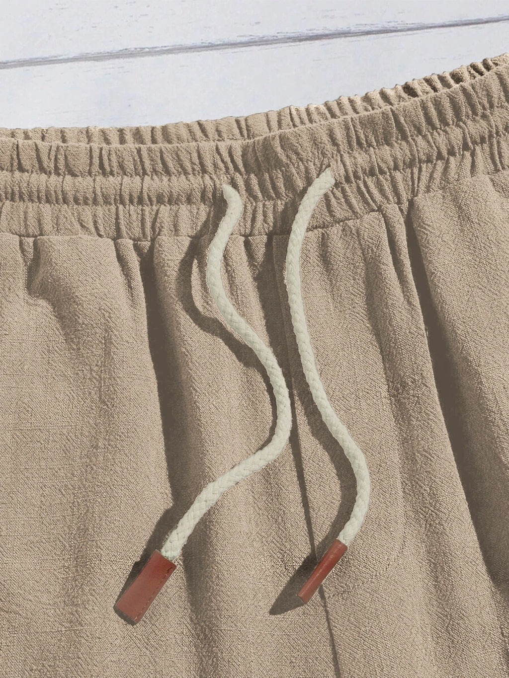 Bermuda Masculina Summer Linen Casual – VILLTRUM