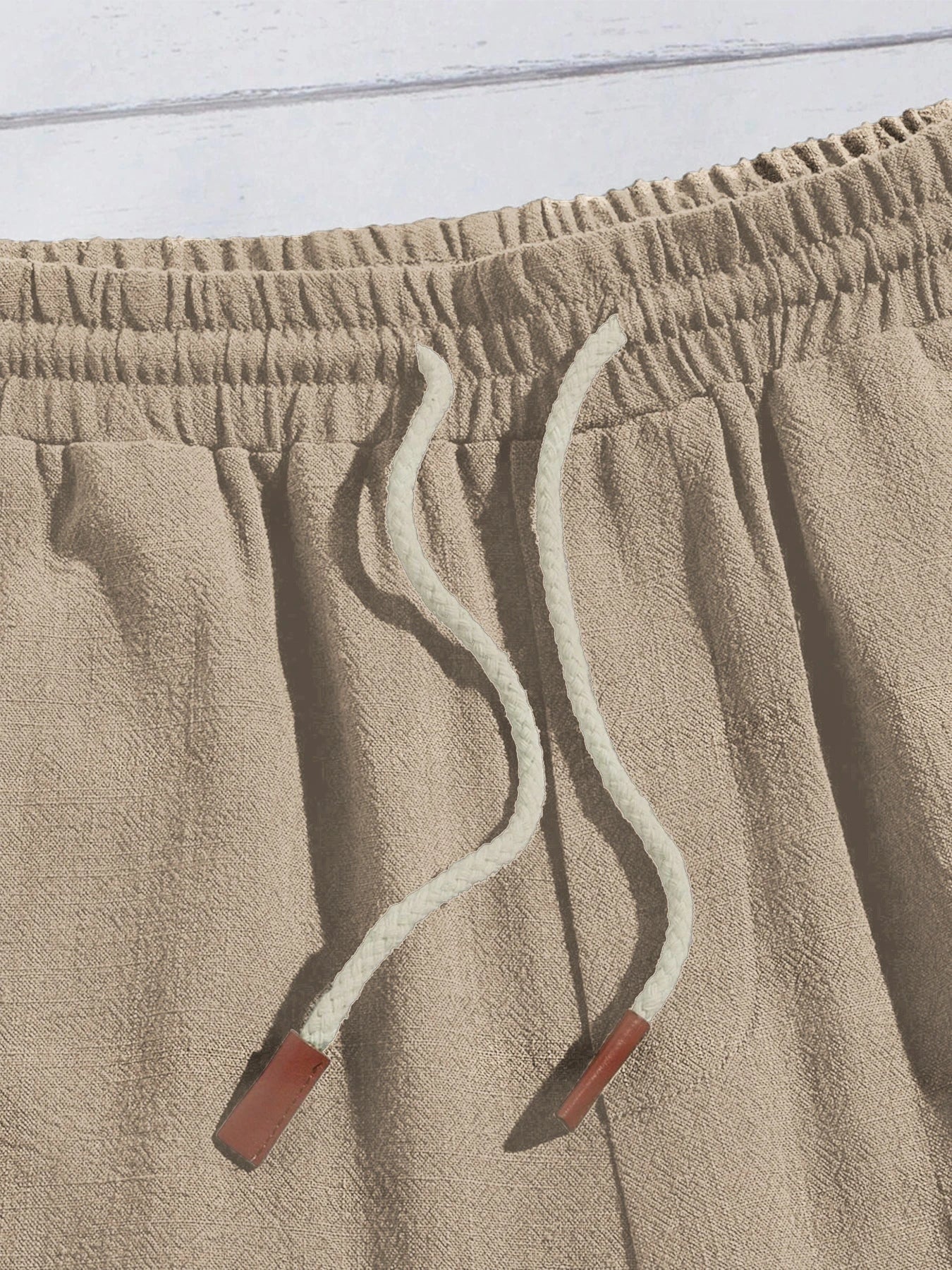 Bermuda Masculina Summer Linen Casual – VILLTRUM