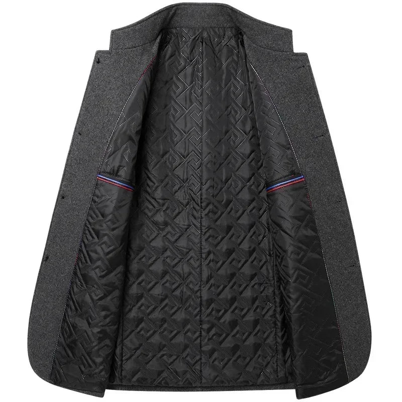 Sobretudo VILLTRUM Imperium – Lã Premium Business Coat