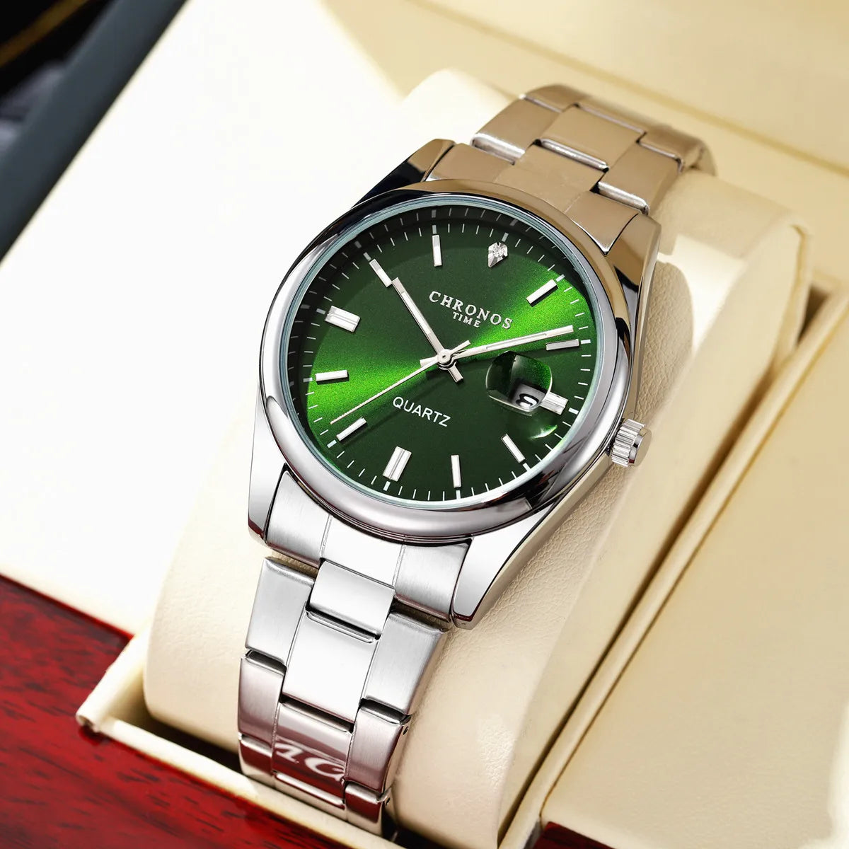 Relógio VILLTRUM Chronos Prime – Steel Luxury Edition