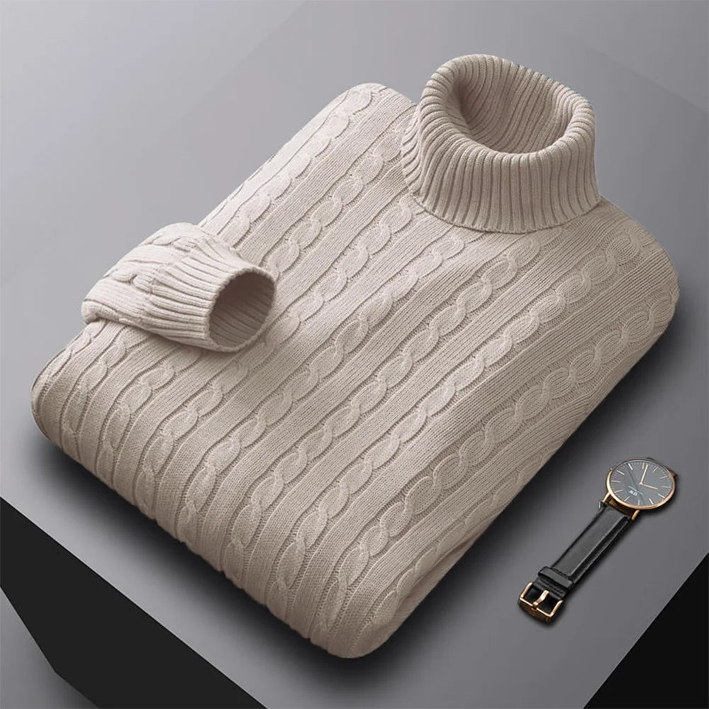 Suéter VILLTRUM Ascend – Gola Alta Premium Knit