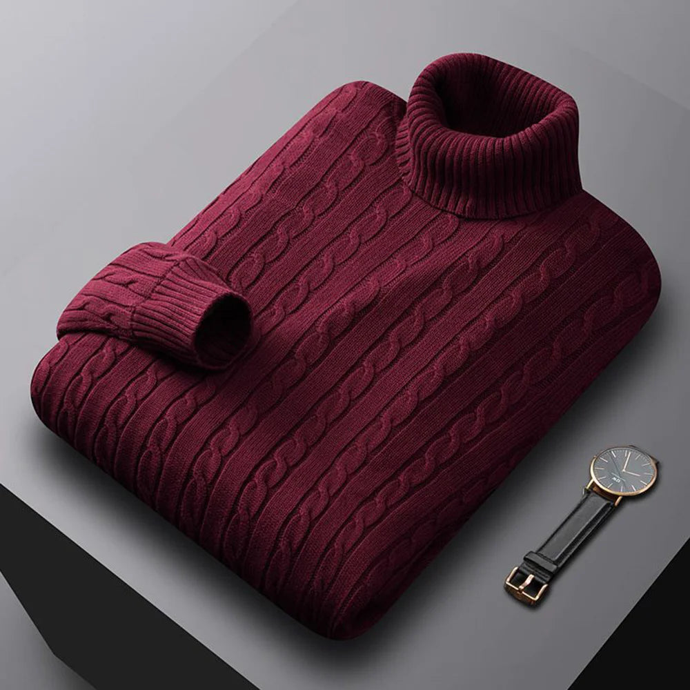 Suéter VILLTRUM Ascend – Gola Alta Premium Knit