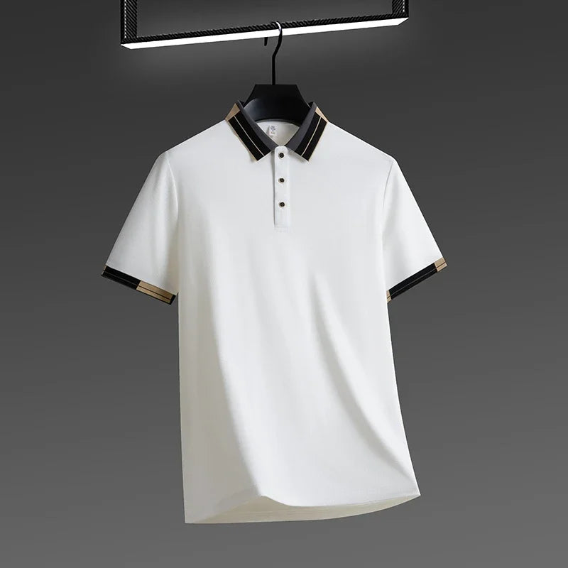 Camisa Polo Masculina Business Casual 2026 – VILLTRUM