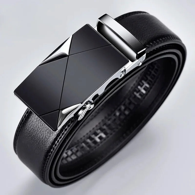 Cinto Masculino Luxury Automatic Buckle Plus Size – VILLTRUM