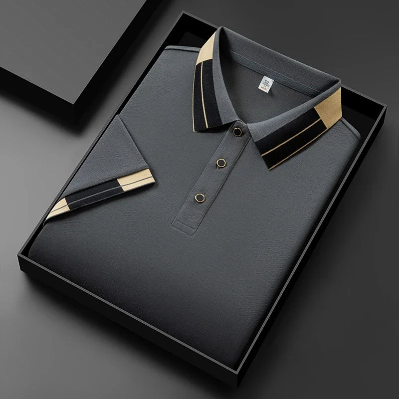Camisa Polo Masculina Business Casual 2026 – VILLTRUM