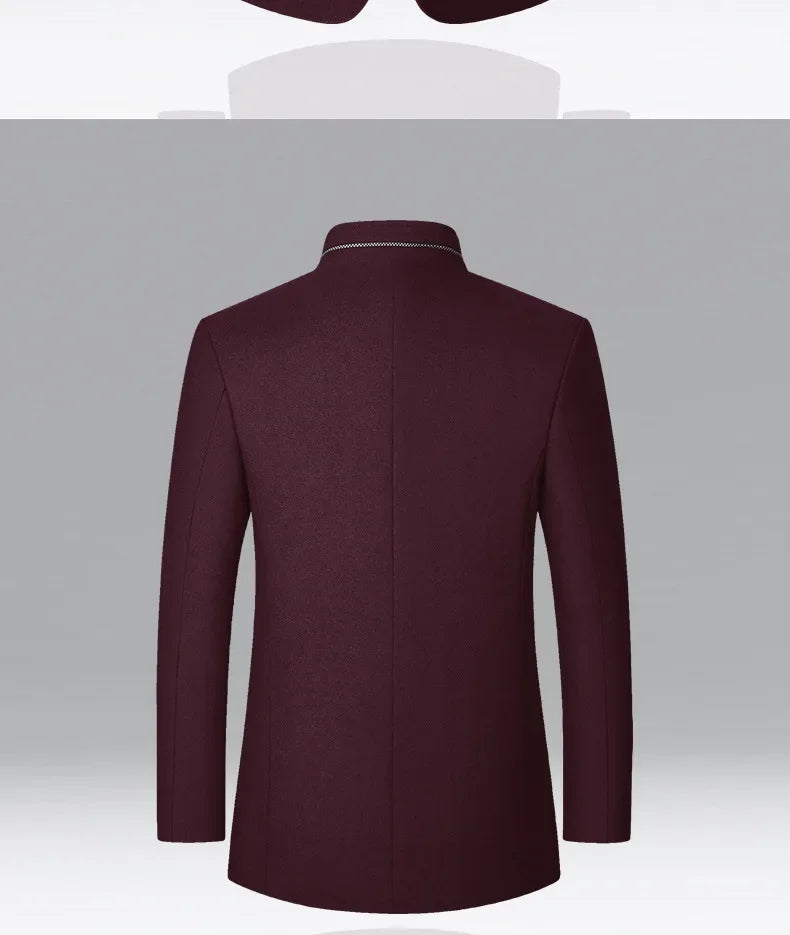 Sobretudo VILLTRUM Imperium – Lã Premium Business Coat