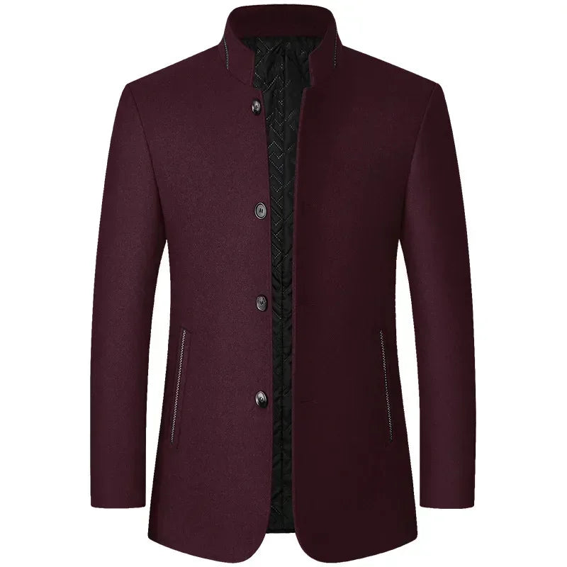 Sobretudo VILLTRUM Imperium – Lã Premium Business Coat