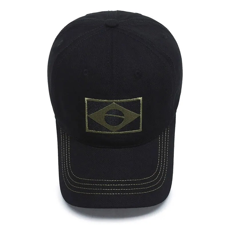 Boné VILLTRUM Titan Camo Brasil – Tactical Cap Premium