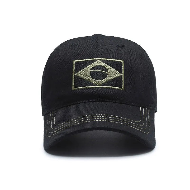 Boné VILLTRUM Titan Camo Brasil – Tactical Cap Premium