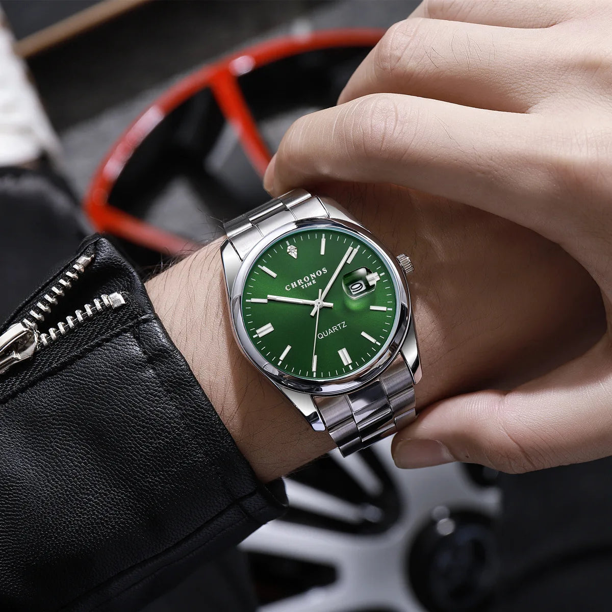 Relógio VILLTRUM Chronos Prime – Steel Luxury Edition