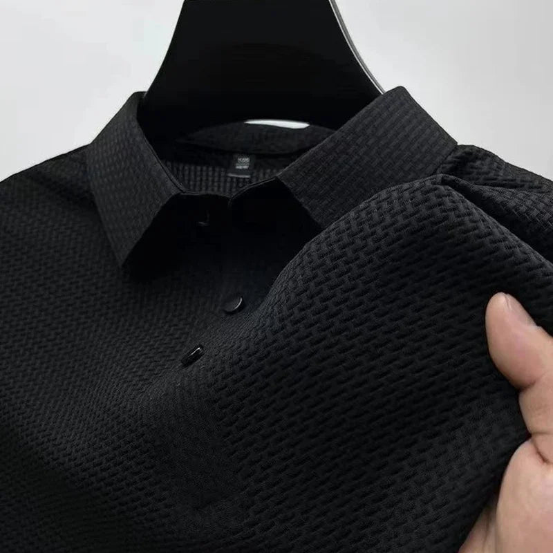 Polo Masculina Business Casual Premium – Elegância de Verão | VILLTRUM