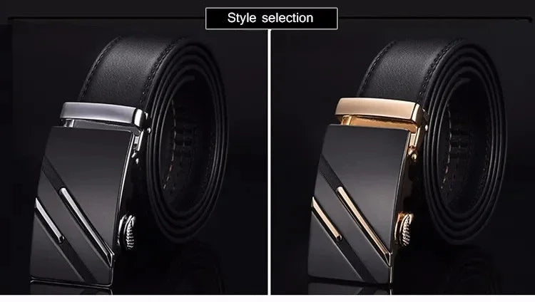 Cinto Masculino Luxury Automatic Buckle Plus Size – VILLTRUM