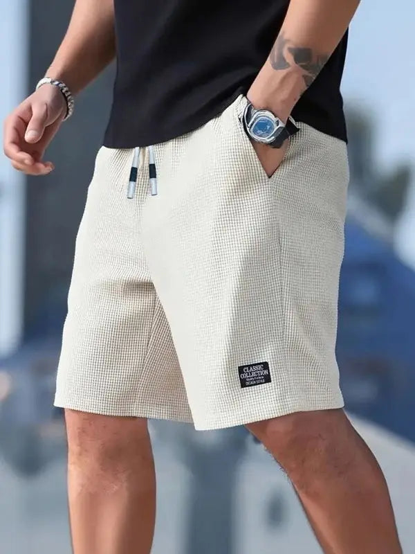 VILLTRUM — Shorts Masculino Premium em Tecido Texturizado