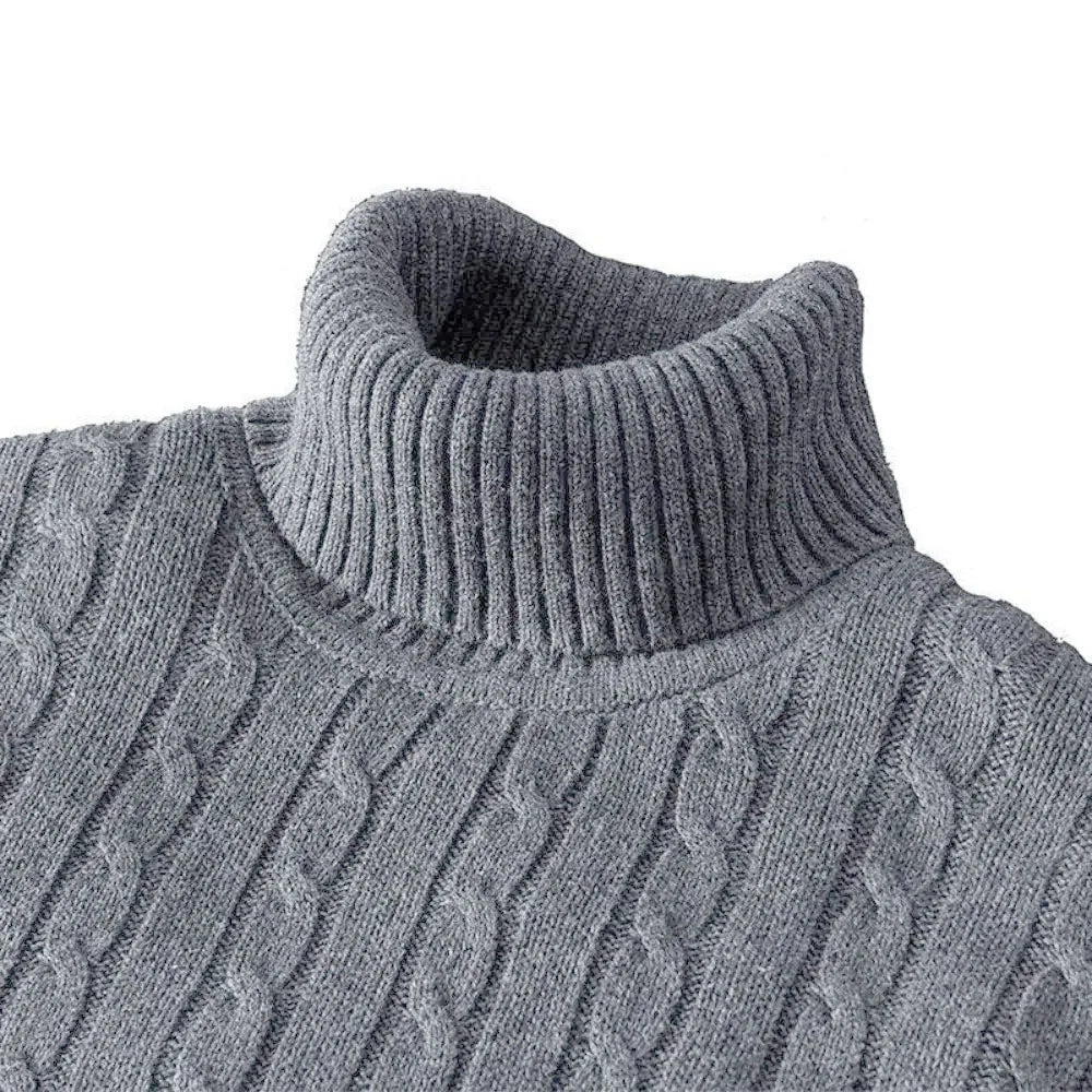 Suéter VILLTRUM Ascend – Gola Alta Premium Knit